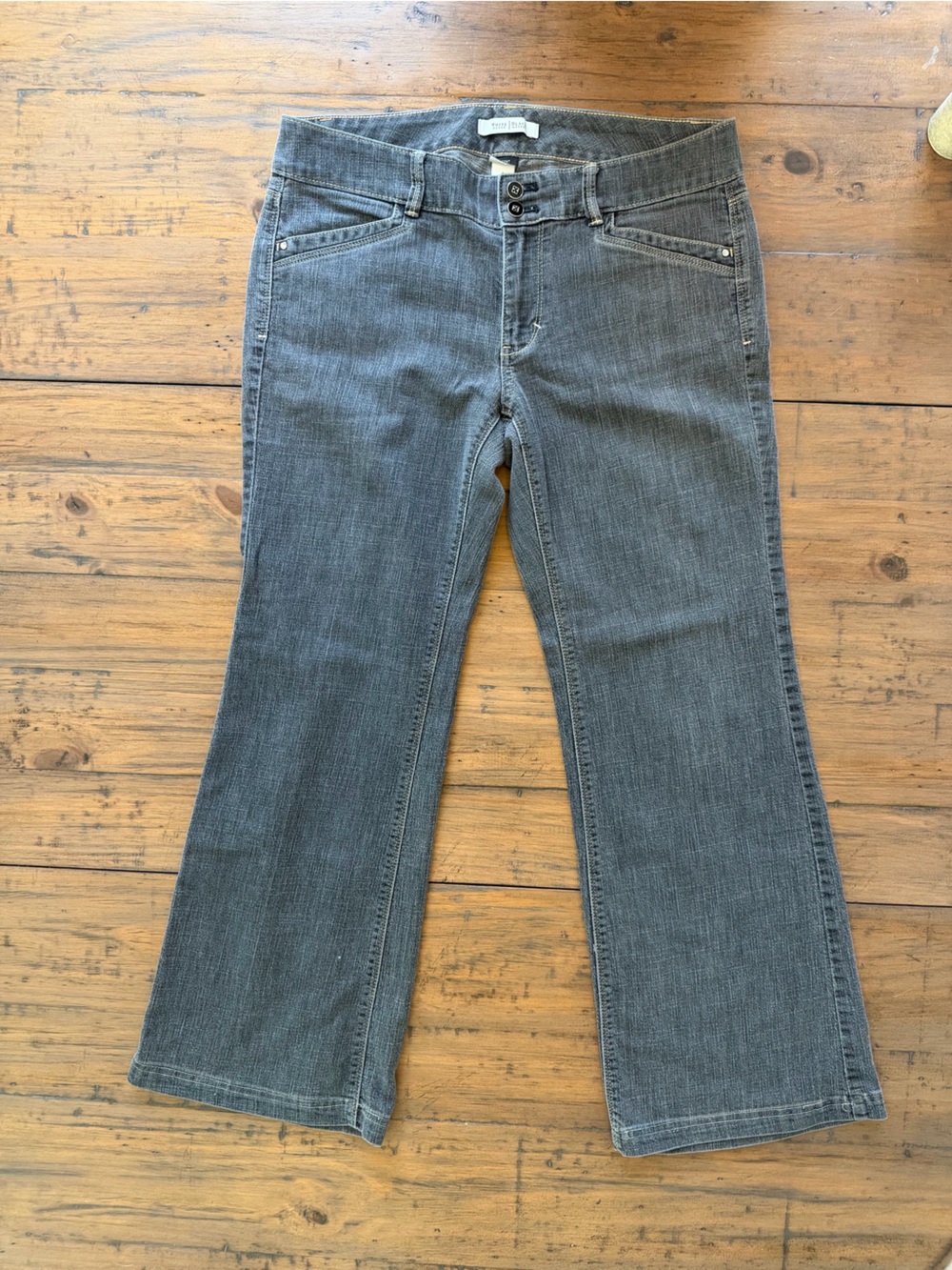Rare Vintage White House Black Market Blanc Jeans Size 8